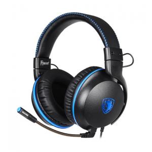 SADES Gaming Headset Fpower SA-717-BL, multiplatform, 3.5mm | Συνοδευτικά PC | elabstore.gr