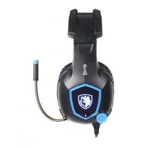 SADES Gaming Headset Dazzle SA-905-BL, 7.1CH, USB, 50mm ακουστικά | Συνοδευτικά PC | elabstore.gr
