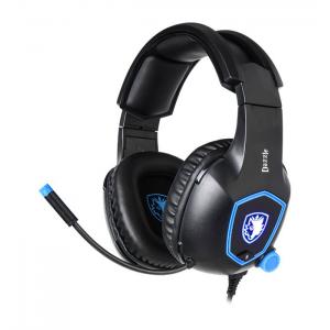 SADES Gaming Headset Dazzle SA-905-BL, 7.1CH, USB, 50mm ακουστικά | Συνοδευτικά PC | elabstore.gr