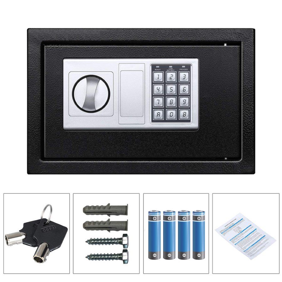 POWERTECH Χρηματοκιβώτιο ασφαλείας SB-20EDA, 3-8 ψηφίων, 20x31x20cm | eLabstore.gr POWERTECH Χρηματοκιβώτιο ασφαλείας SB-20EDA, 3-8 ψηφίων, 20x31x20cm | Αναλώσιμα - Είδη Γραφείου | elabstore.gr