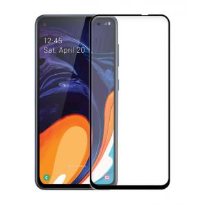 POWERTECH Tempered Glass 5D Full Glue, Samsung A60 2019, μαύρο | Αξεσουάρ κινητών | elabstore.gr