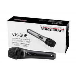 VOICE KRAFT Μικρόφωνο VK-605, δυναμικό, XLR-3, μαύρο | Εικόνα & Ήχος | elabstore.gr