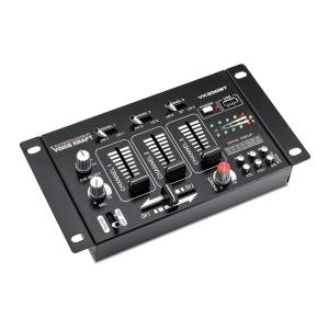 VOICE KRAFT μίκτης ήχου VK300-BT τριών καναλιών USB/Bluetooth/SD, μαύρος | Εικόνα & Ήχος | elabstore.gr