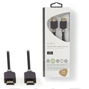 NEDIS CVBW34000AT20 High Speed HDMI Cable with Ethernet HDMI Connector-HDMI Conn | ΚΑΛΩΔΙΑ / ADAPTORS | elabstore.gr