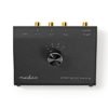 NEDIS ASWI2404BK Analogue Audio Switch 3.5 mm Female + 3x (2x RCA Female) - 2x R | ΕΙΚΟΝΑ / ΗΧΟΣ | elabstore.gr