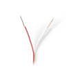 NEDIS CAGW0350WT1000 Speaker Cable 2x 0.35 mm2 100 m Wrap White | ΚΑΛΩΔΙΑ / ADAPTORS | elabstore.gr