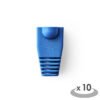 NEDIS CCGP89900BU Strain Relief Boot For RJ45 Network Connectors - 10 pieces Blu | ΚΑΛΩΔΙΑ / ADAPTORS | elabstore.gr