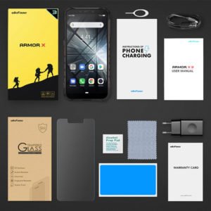 ULEFONE Smartphone Armor X3, IP68/IP69K, 5.5", 2/32GB, 5000mAh, μαύρο | Mobile Συσκευές | elabstore.gr