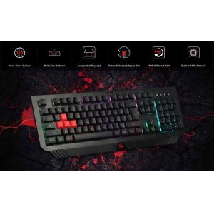 BLOODY ενσύρματο gaming πληκτρολόγιο BLD-B120N, RGB Backlit, μαύρο | Συνοδευτικά PC | elabstore.gr