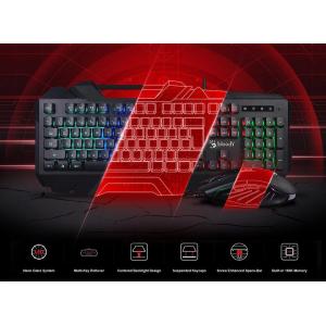 BLOODY set ποντίκι & πληκτρολόγιο BLD-B2500, ενσύρματα, 4000Cpi, μαύρο | Συνοδευτικά PC | elabstore.gr