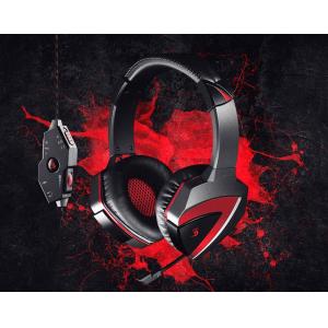 BLOODY Gaming Headset BLD-G501, 7.1CH, 40mm, USB, 100dB, μαύρα | Συνοδευτικά PC | elabstore.gr