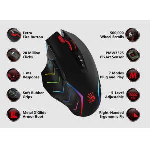 BLOODY ενσύρματο Gaming ποντίκι BLD-J95, oπτικό, 5000 CPI, 9 πλήκτρα | Συνοδευτικά PC | elabstore.gr