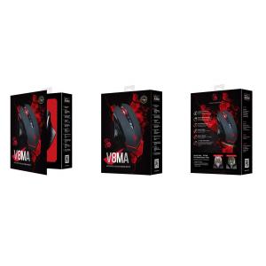 BLOODY ενσύρματο Gaming ποντίκι BLD-V8MA, oπτικό, 3200 CPI, 8 πλήκτρα | Συνοδευτικά PC | elabstore.gr