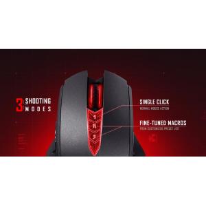 BLOODY ενσύρματο Gaming ποντίκι BLD-V8MA, oπτικό, 3200 CPI, 8 πλήκτρα | Συνοδευτικά PC | elabstore.gr