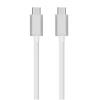 POWERTECH καλώδιο USB Type-C σε Type-C CAB-UC042, 5A, copper, 1m, λευκό | Αξεσουάρ κινητών | elabstore.gr