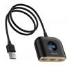 BASEUS USB hub CAHUB-AY01, 1x USB 3.0, 3x USB 2.0, μαύρο | Συνοδευτικά PC | elabstore.gr