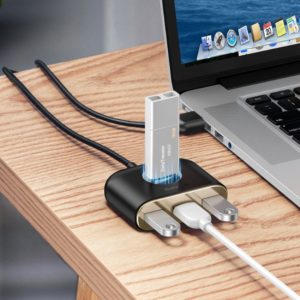 BASEUS USB hub CAHUB-AY01, 1x USB 3.0, 3x USB 2.0, μαύρο | eLabstore.gr BASEUS USB hub CAHUB-AY01, 1x USB 3.0, 3x USB 2.0, μαύρο | Συνοδευτικά PC | elabstore.gr