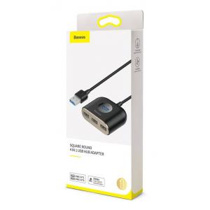 BASEUS USB hub CAHUB-AY01, 1x USB 3.0, 3x USB 2.0, μαύρο | eLabstore.gr BASEUS USB hub CAHUB-AY01, 1x USB 3.0, 3x USB 2.0, μαύρο | eLabstore.gr