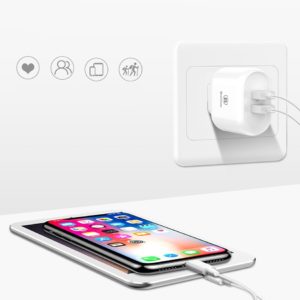 BASEUS φορτιστής τοίχου CCALL-AG02, 2x USB, Quick Charge 23W, λευκός | Αξεσουάρ κινητών | elabstore.gr