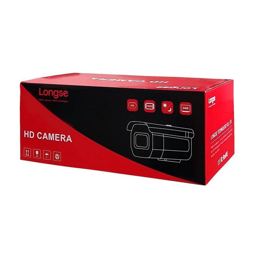 LONGSE Υβριδική Κάμερα Bullet CCTV-028, 2.1MP 1080p, IR 60M | eLabstore.gr LONGSE Υβριδική Κάμερα Bullet CCTV-028, 2.1MP 1080p, IR 60M | Κλειστό Κύκλωμα CCTV | elabstore.gr