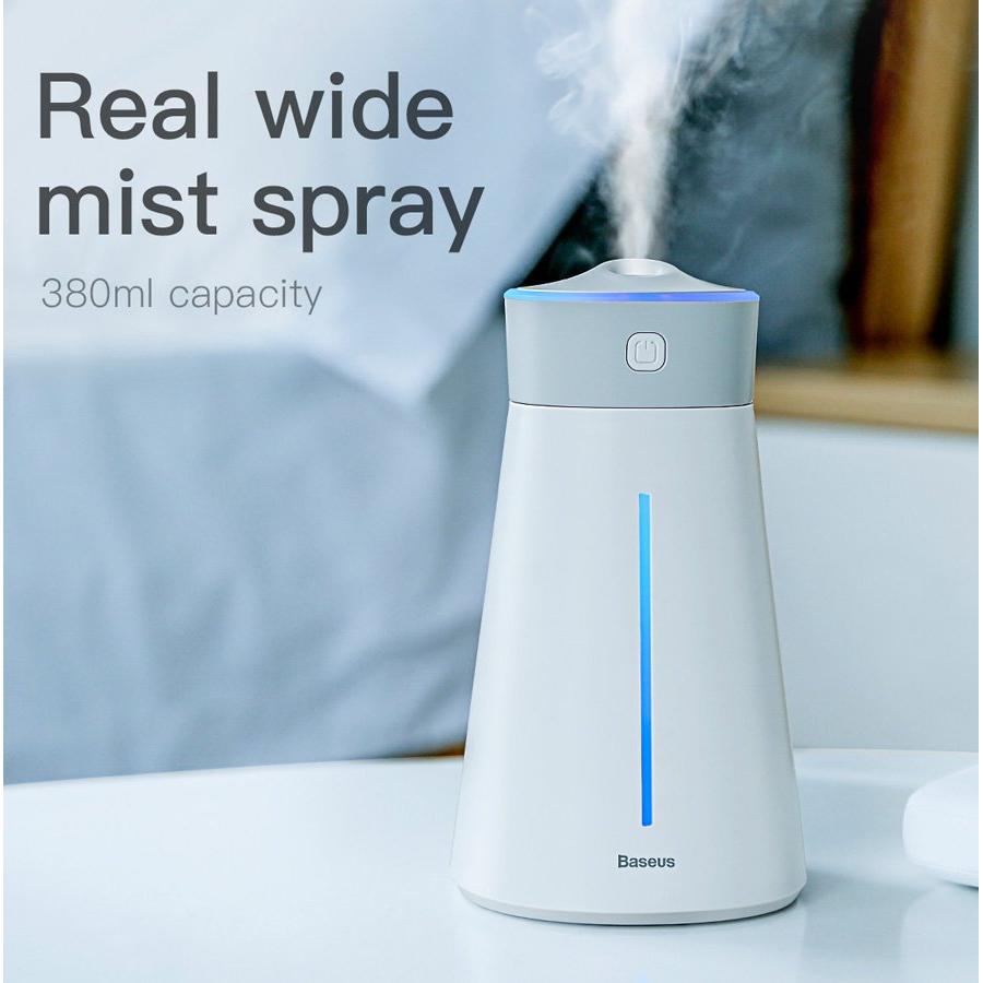 BASEUS υγραντήρας DHMY-A02, 380ml, λευκό | eLabstore.gr BASEUS υγραντήρας DHMY-A02, 380ml, λευκό | Οικιακές & Προσωπικές Συσκευές | elabstore.gr