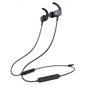 YISON Earphones E17-BK, Bluetooth 5.0, multipoint, με μαγνήτη, μαύρα | Αξεσουάρ κινητών | elabstore.gr