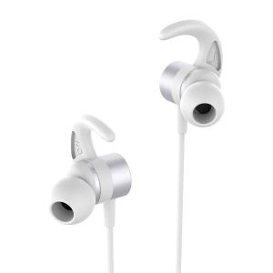 YISON Earphones E17-WH, Bluetooth 5.0, multipoint, με μαγνήτη, λευκά | Αξεσουάρ κινητών | elabstore.gr