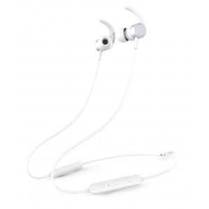 YISON Earphones E17-WH, Bluetooth 5.0, multipoint, με μαγνήτη, λευκά | Αξεσουάρ κινητών | elabstore.gr