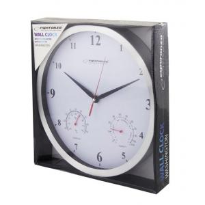 ESPERANZA Ρολόι τοίχου Washington EHC008W, 30cm, λευκό | eLabstore.gr ESPERANZA Ρολόι τοίχου Washington EHC008W, 30cm, λευκό | Οικιακές & Προσωπικές Συσκευές | elabstore.gr