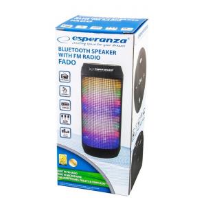 ESPERANZA Φορητό ηχείο Fado EP133K, Βluetooth/FM/USB/microSD, 1200mAh | Εικόνα & Ήχος | elabstore.gr