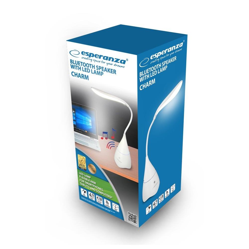 ESPERANZA Bluetooth ηχείο με φωτισμό EP151W, 3W, 1200mAh, λευκό | eLabstore.gr ESPERANZA Bluetooth ηχείο με φωτισμό EP151W, 3W, 1200mAh, λευκό | Εικόνα & Ήχος | elabstore.gr