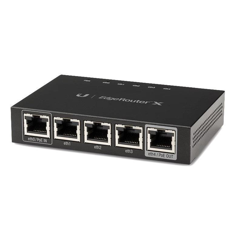 UBIQUITI Gigabit PoE EdgeRouter X ER-X, 5 ports 10/100/1000Mbps | eLabstore.gr UBIQUITI Gigabit PoE EdgeRouter X ER-X, 5 ports 10/100/1000Mbps | Δικτυακά | elabstore.gr