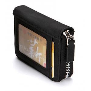 INTIME πορτοφόλι πιστωτικών καρτών IT-017, RFID, PU leather, μαύρο | Οικιακές & Προσωπικές Συσκευές | elabstore.gr