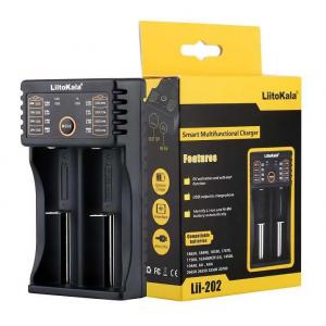 LIITOKALA φορτιστής LII-202 για μπαταρίες NiMH/CD, Li-Ion, IMR, 2 slots | eLabstore.gr LIITOKALA φορτιστής LII-202 για μπαταρίες NiMH/CD, Li-Ion, IMR, 2 slots | Μπαταρίες | elabstore.gr