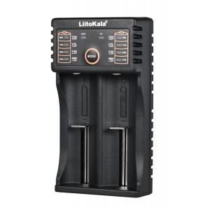 LIITOKALA φορτιστής LII-202 για μπαταρίες NiMH/CD, Li-Ion, IMR, 2 slots | Μπαταρίες | elabstore.gr