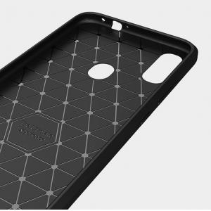 POWERTECH Θήκη Carbon Flex MOB-1375 για Xiaomi Redmi Note 7, μαύρη | Αξεσουάρ κινητών | elabstore.gr