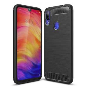 POWERTECH Θήκη Carbon Flex MOB-1375 για Xiaomi Redmi Note 7, μαύρη | Αξεσουάρ κινητών | elabstore.gr