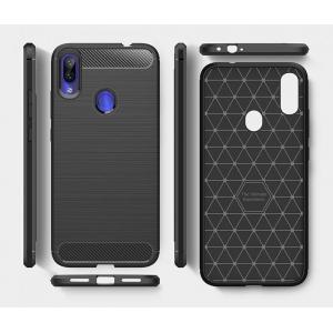 POWERTECH Θήκη Carbon Flex MOB-1375 για Xiaomi Redmi Note 7, μαύρη | Αξεσουάρ κινητών | elabstore.gr