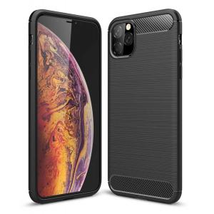 POWERTECH Θήκη Carbon Flex MOB-1378 για iPhone 11 Pro, μαύρη | Αξεσουάρ κινητών | elabstore.gr
