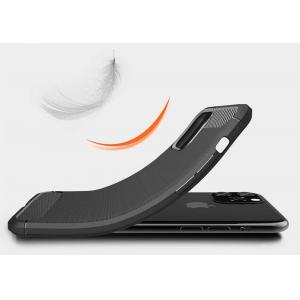 POWERTECH Θήκη Carbon Flex MOB-1378 για iPhone 11 Pro, μαύρη | Αξεσουάρ κινητών | elabstore.gr