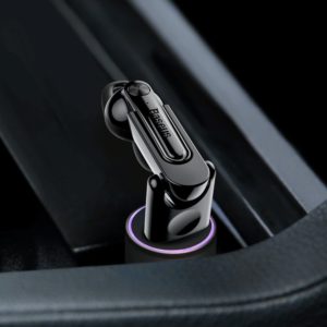 BASEUS bluetooth headset NGCX-01, μαγνητικό, μαύρο | Αξεσουάρ κινητών | elabstore.gr