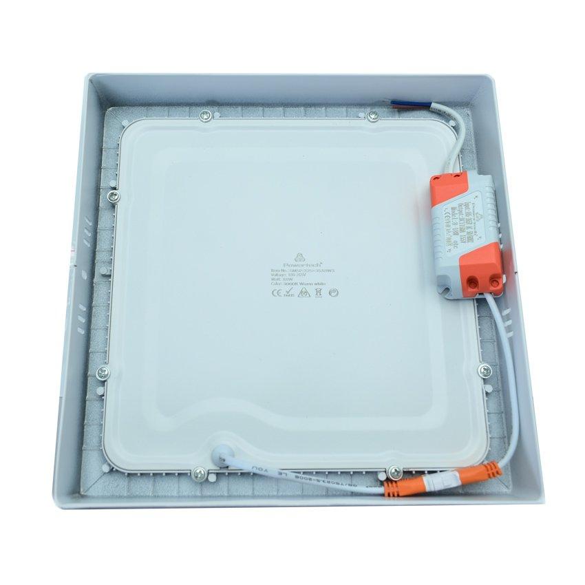 POWERTECH LED Panel SMSP-225x3518W3, 18W, warm white 3000K, 1440lm | eLabstore.gr POWERTECH LED Panel SMSP-225x3518W3, 18W, warm white 3000K, 1440lm | Φωτισμός | elabstore.gr