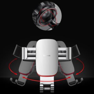 BASEUS βάση αεραγωγού αυτοκινήτου Gravity Car Mount SUYL-J01, μαύρη | eLabstore.gr BASEUS βάση αεραγωγού αυτοκινήτου Gravity Car Mount SUYL-J01, μαύρη | Αξεσουάρ κινητών | elabstore.gr