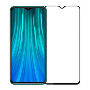 POWERTECH Tempered Glass 5D, Full Glue, Xiaomi Redmi Note 8, μαύρο | Αξεσουάρ κινητών | elabstore.gr