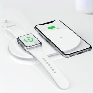 BASEUS διπλός ασύρματος φορτιστής WX2IN1P20-02, type-C, 10W | Αξεσουάρ κινητών | elabstore.gr
