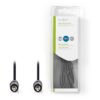 NEDIS CAGB22000BK50 Stereo Audio Cable 3.5 mm Male - 3.5 mm Male 5.0m Black | ΚΑΛΩΔΙΑ / ADAPTORS | elabstore.gr