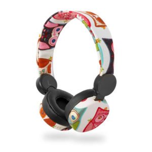 NEDIS HPWD4102BK Wired Headphones 1.2m Round Cable On-Ear Owl Black | ΕΙΚΟΝΑ / ΗΧΟΣ | elabstore.gr