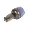 NEDIS TCGP90950BK Anti-twist Telecom Adapter RJ10 Male - RJ10 Female Black | ΚΑΛΩΔΙΑ / ADAPTORS | elabstore.gr