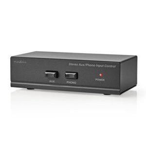 NEDIS AAMP2402BK Preamplifier 2x RCA Female + 2x RCA Female - 2x RCA Female Blac | ΗΛΕΚΤΡΟΝΙΚΑ / ΕΡΓΑΛΕΙΑ | elabstore.gr
