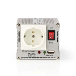 NEDIS PIMS30024 Power Inverter Modified Sine Wave 24V DC - 230V AC 300W 1x Schuk | ΜΠΑΤΑΡΙΕΣ / ENERGY | elabstore.gr